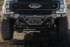 Ford Super Duty F-350 Front Bumper - DV8 Offroad - Spec Series - Black - `17-`22
